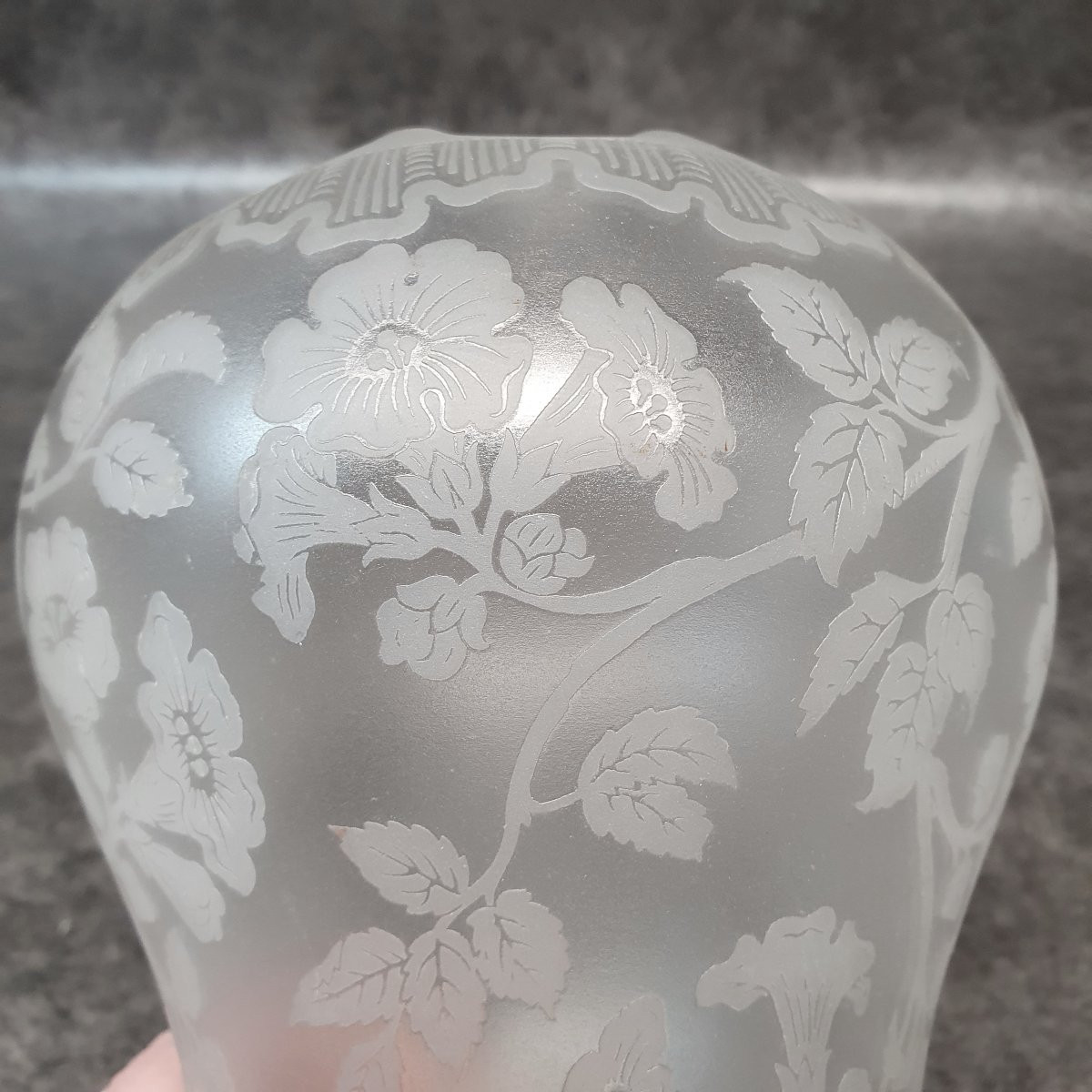 St Louis Oil Lamp Globe-photo-2