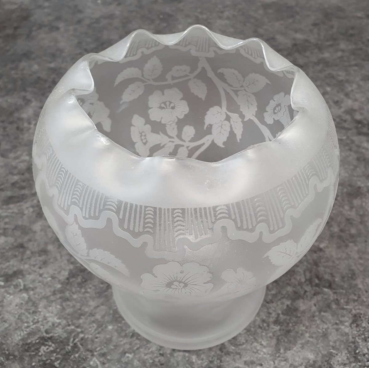 St Louis Oil Lamp Globe-photo-3
