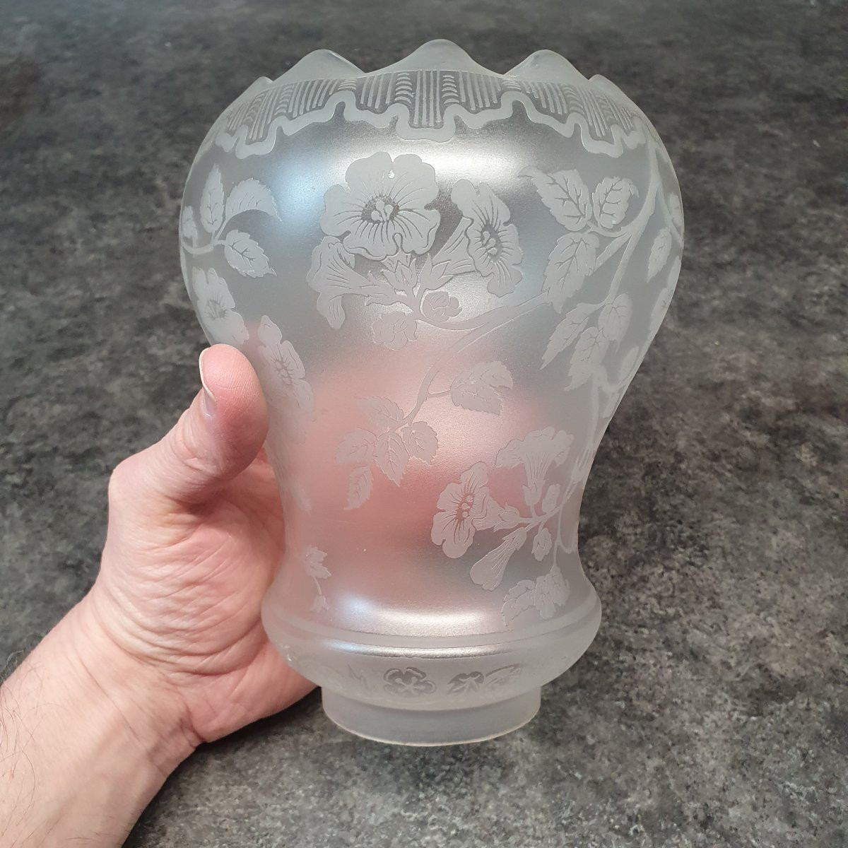 St Louis Oil Lamp Globe-photo-5