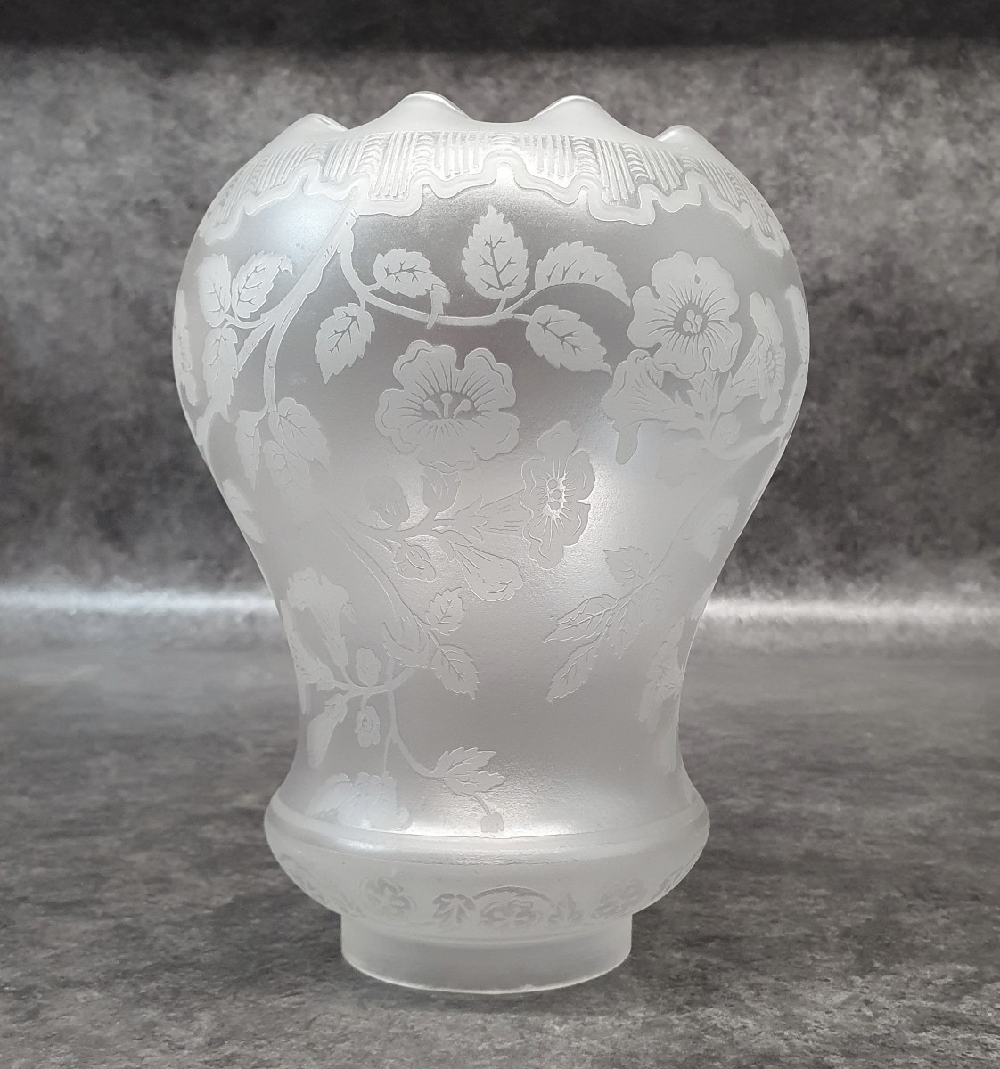St Louis Oil Lamp Globe