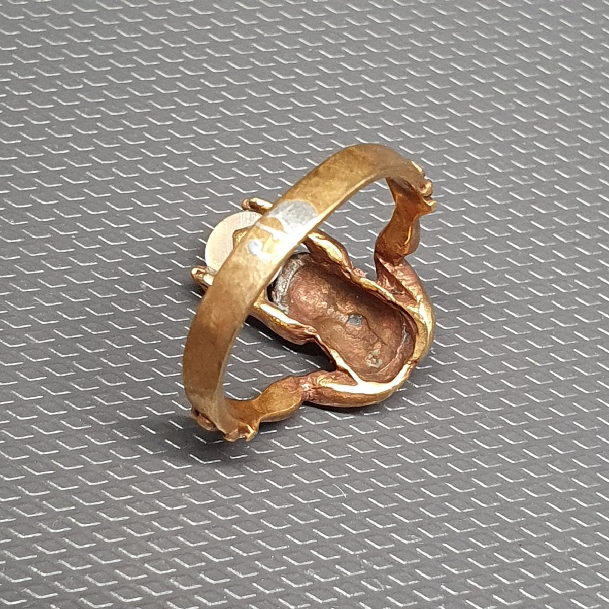 Art Nouveau Frog Ring-photo-1