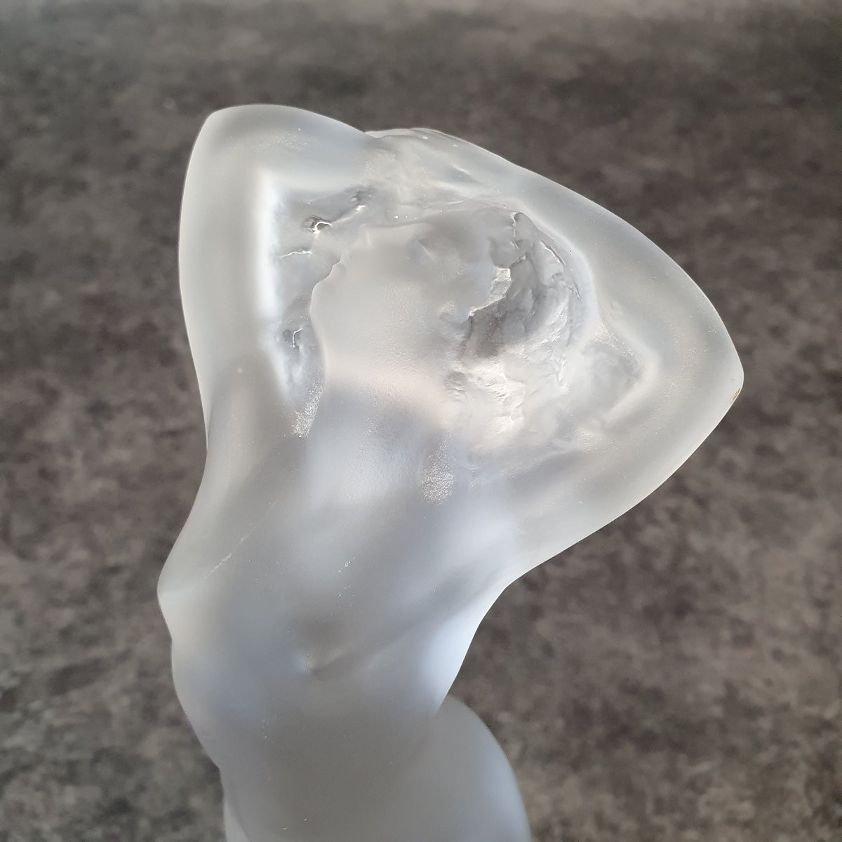 LALIQUE - Statuette "Danseuse aux bras levés "-photo-4