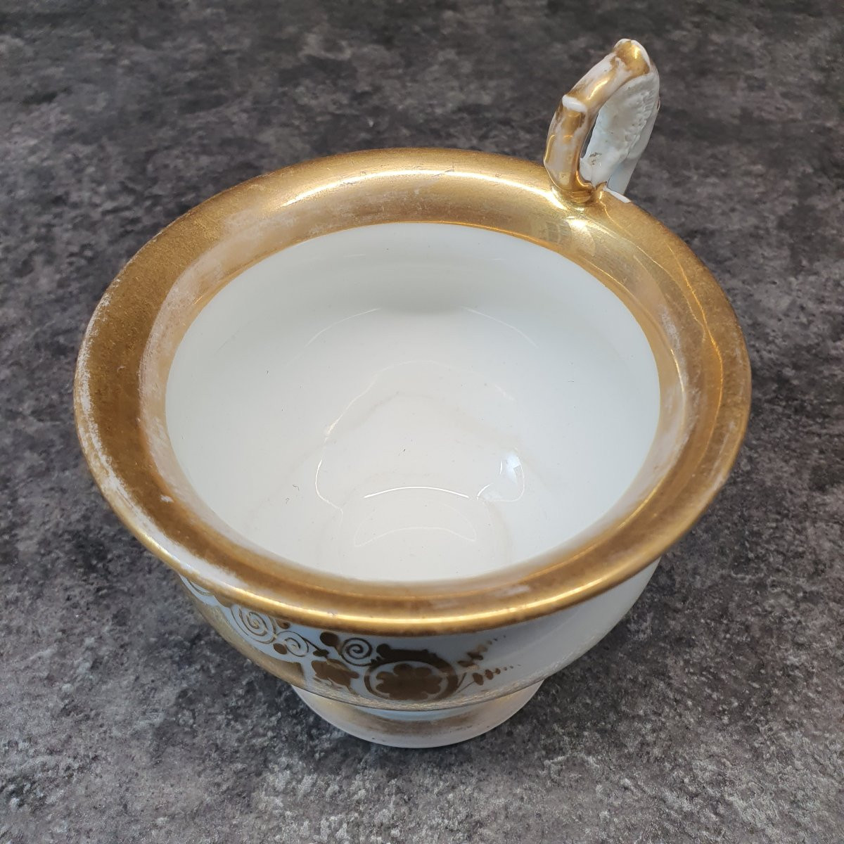 Paris Porcelain Chocolate Cup - Empire-photo-4
