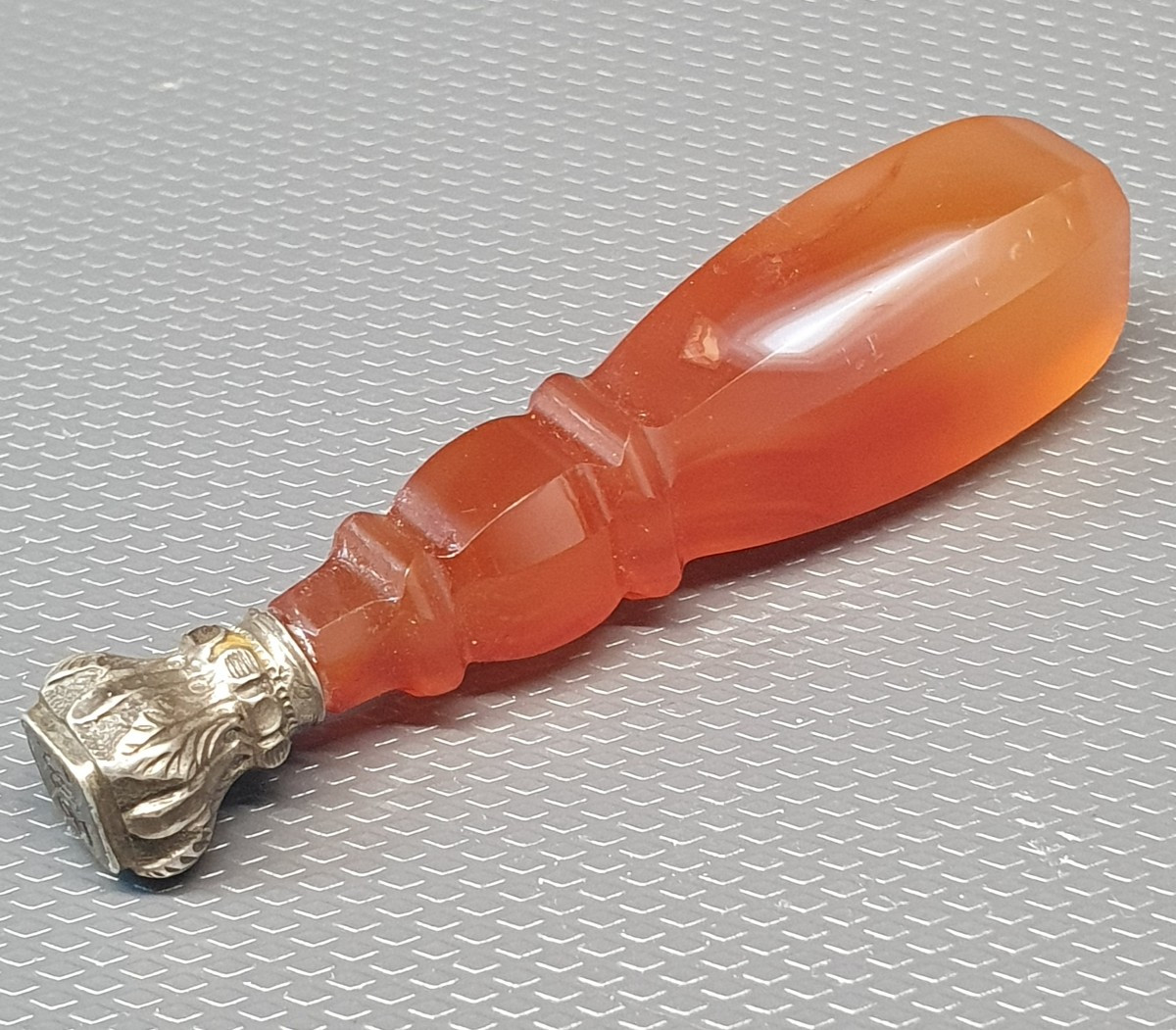 Agate And Silver Seal XIX° Siècle