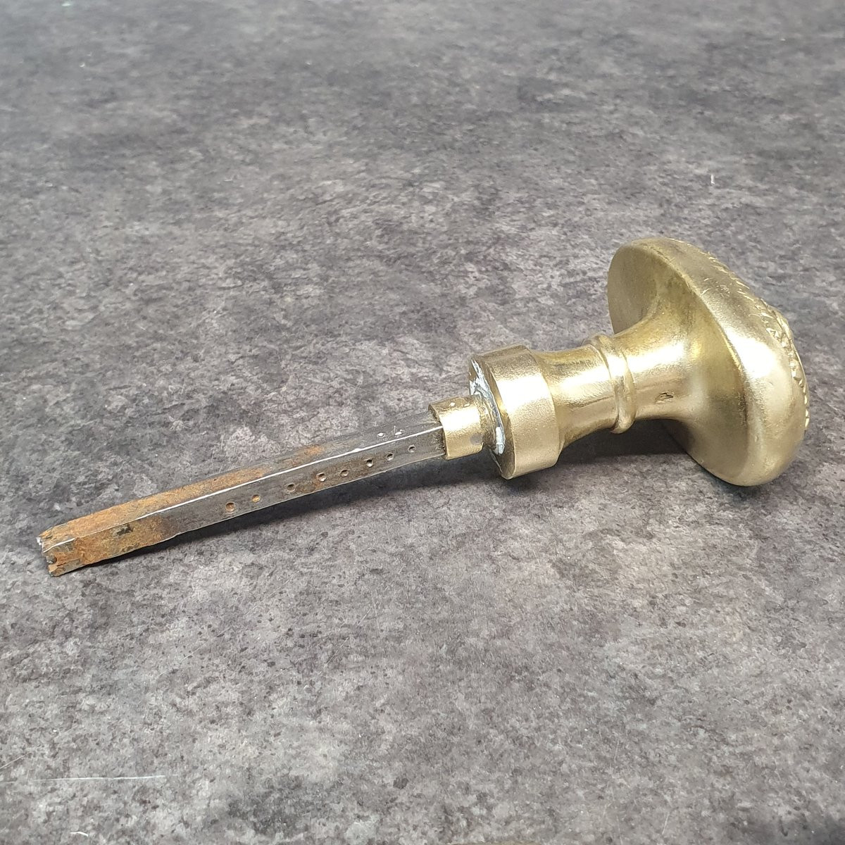 3 Solid Bronze Lion-head Door Handles-photo-7