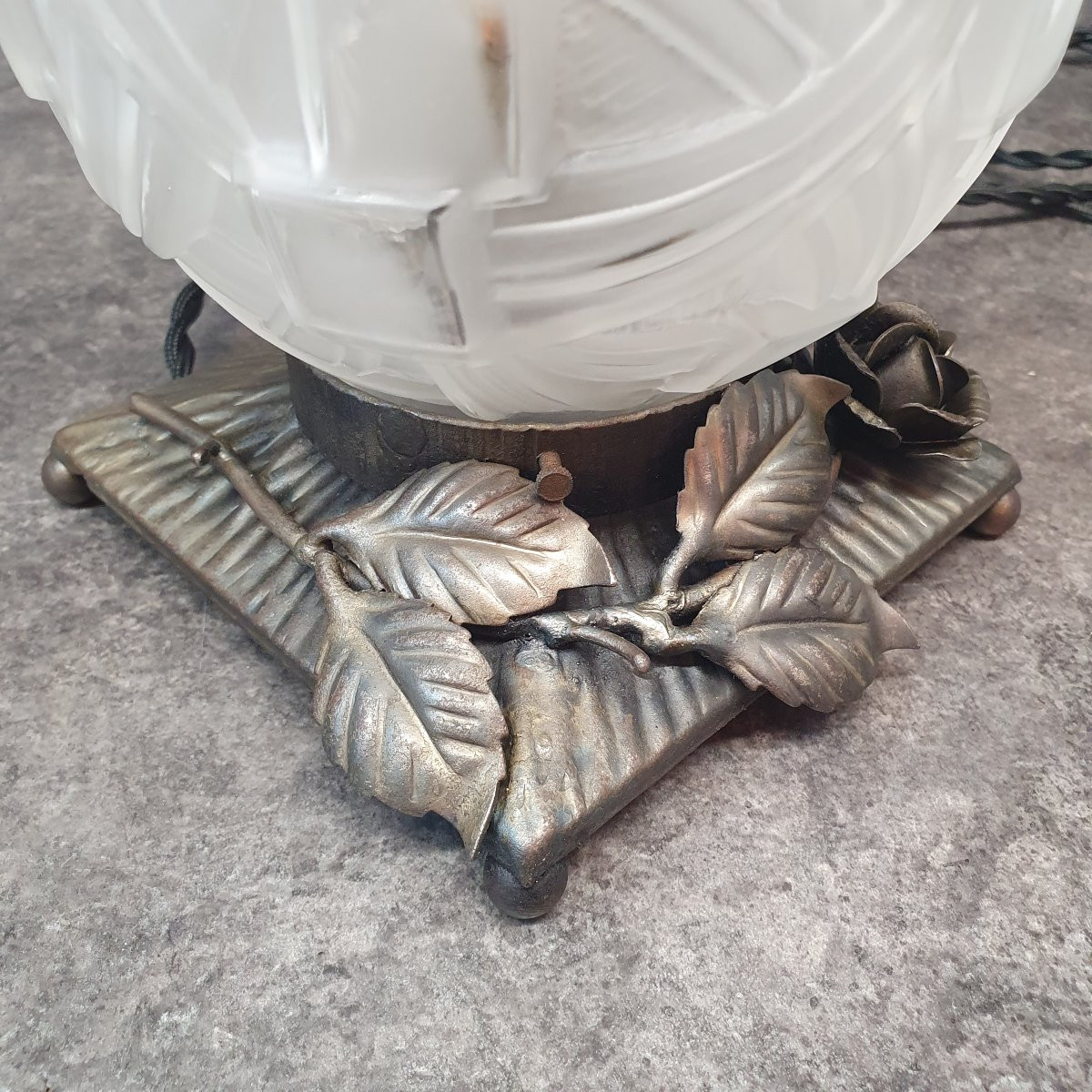 Art Deco Ball Lamp-photo-3