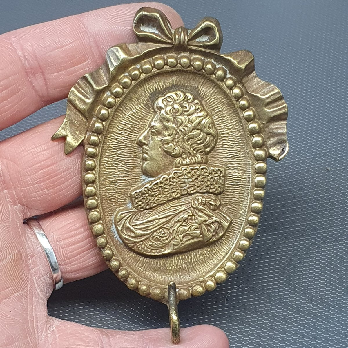 Porte miniature en bronze-photo-3