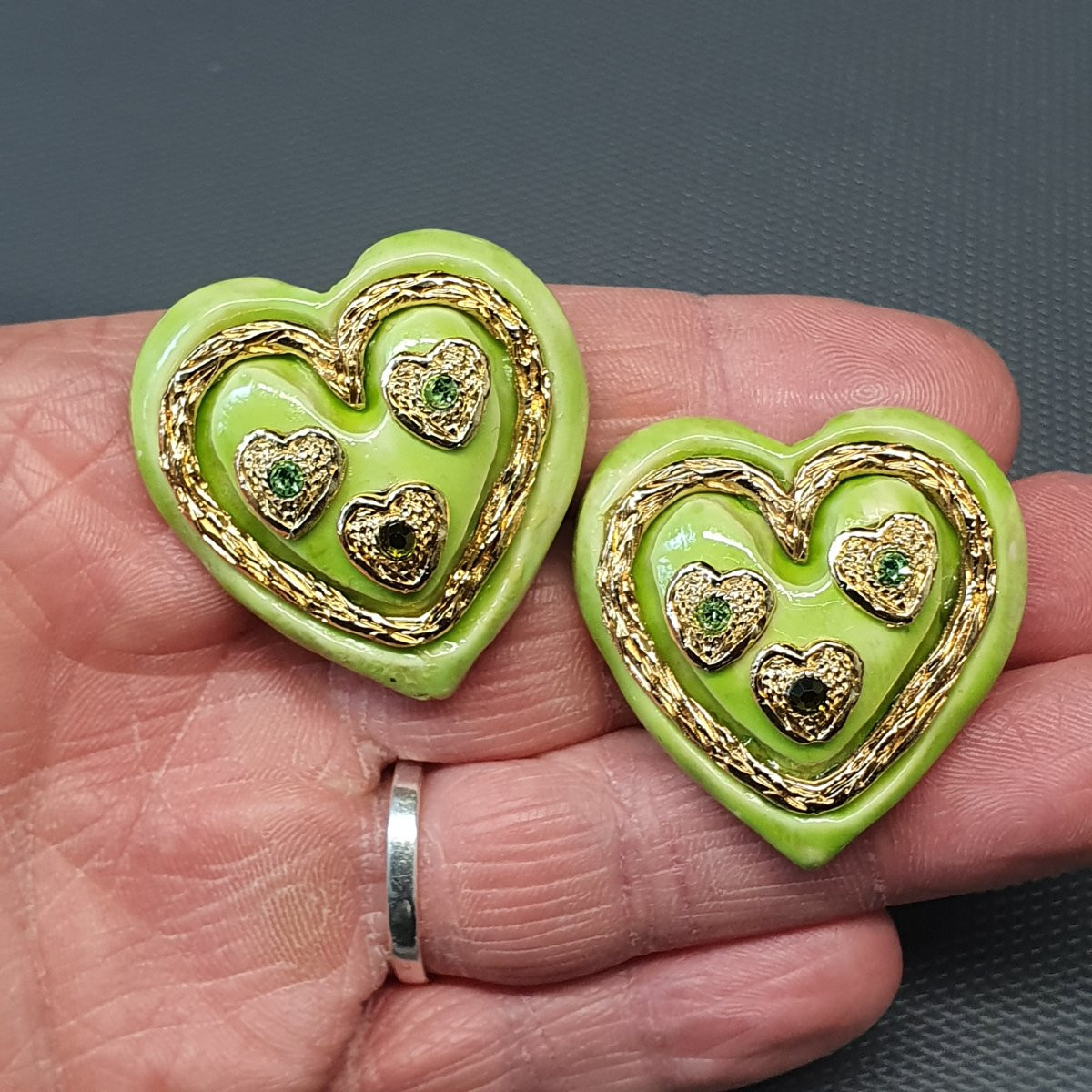  Paire de Boucle d'oreille Jacky de G-photo-3