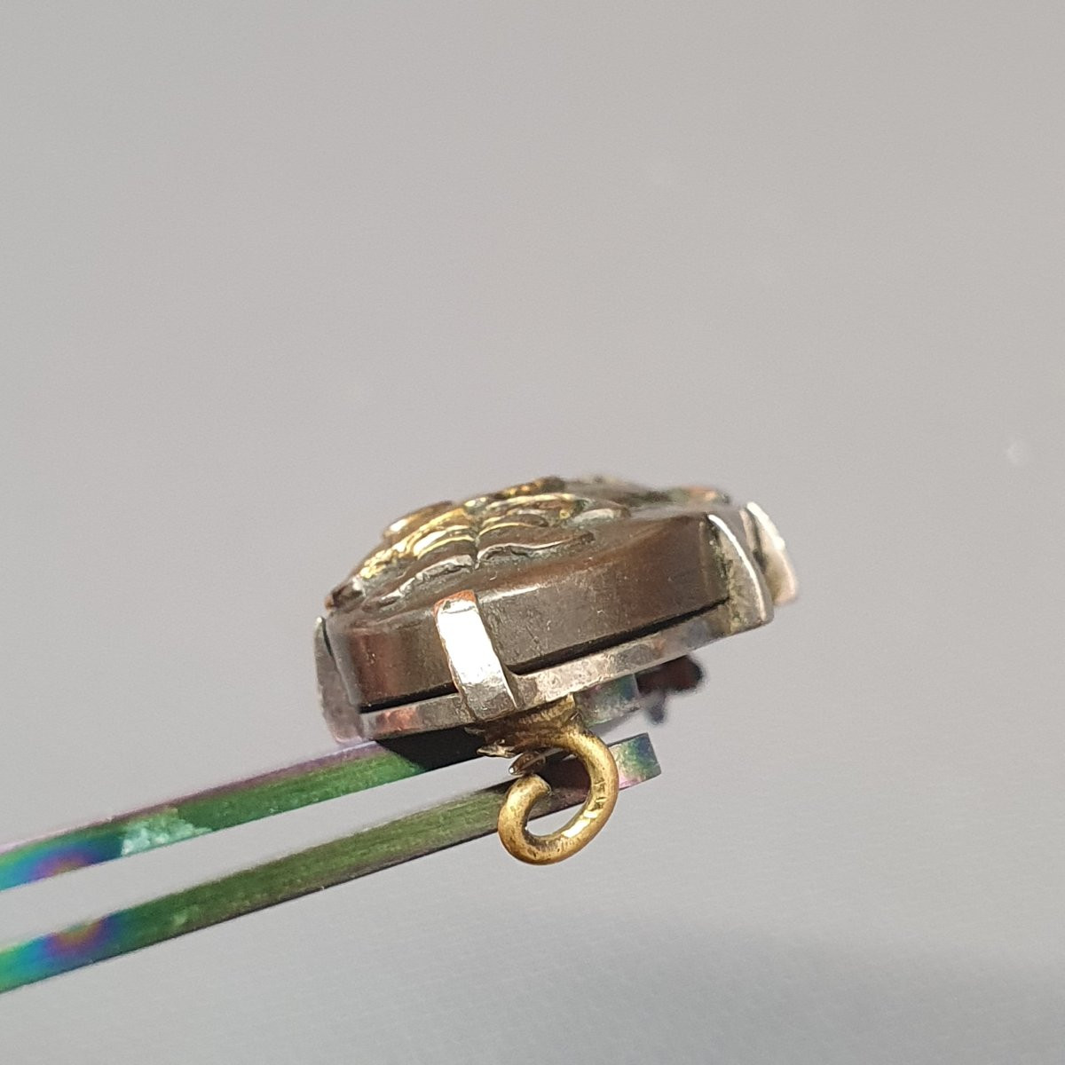 Broche Kachira épée japon signée-photo-4