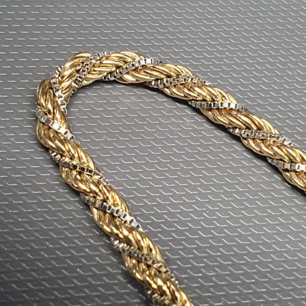 bracelet 2 tons torsadé-photo-4