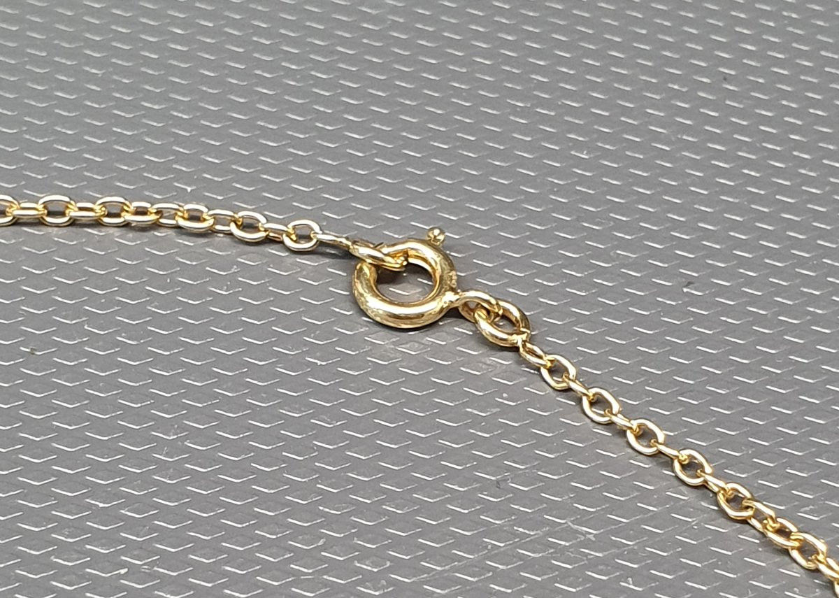 Art Deco Filigree Necklace-photo-1