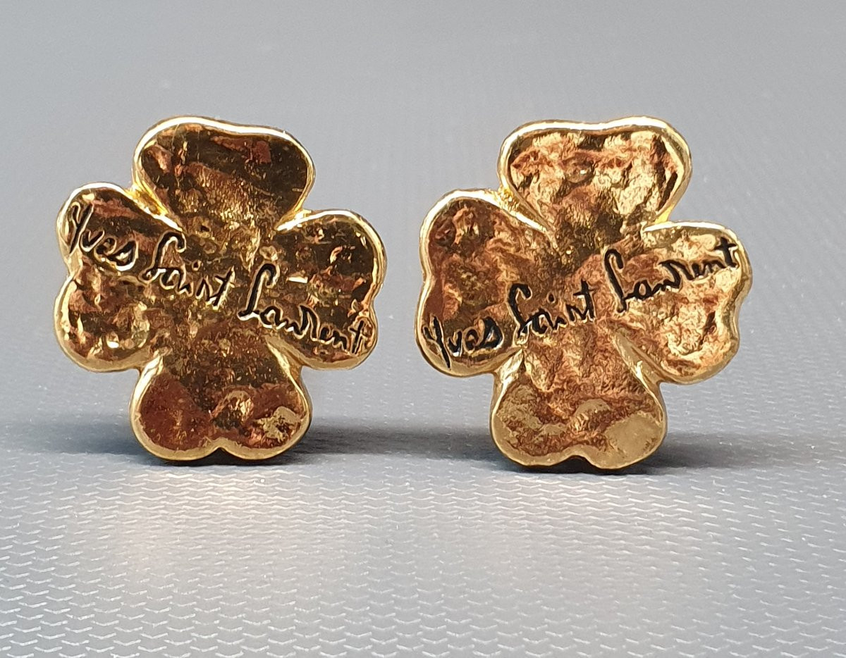Boucle d'oreille YSL - Yves Saint Laurent-photo-2
