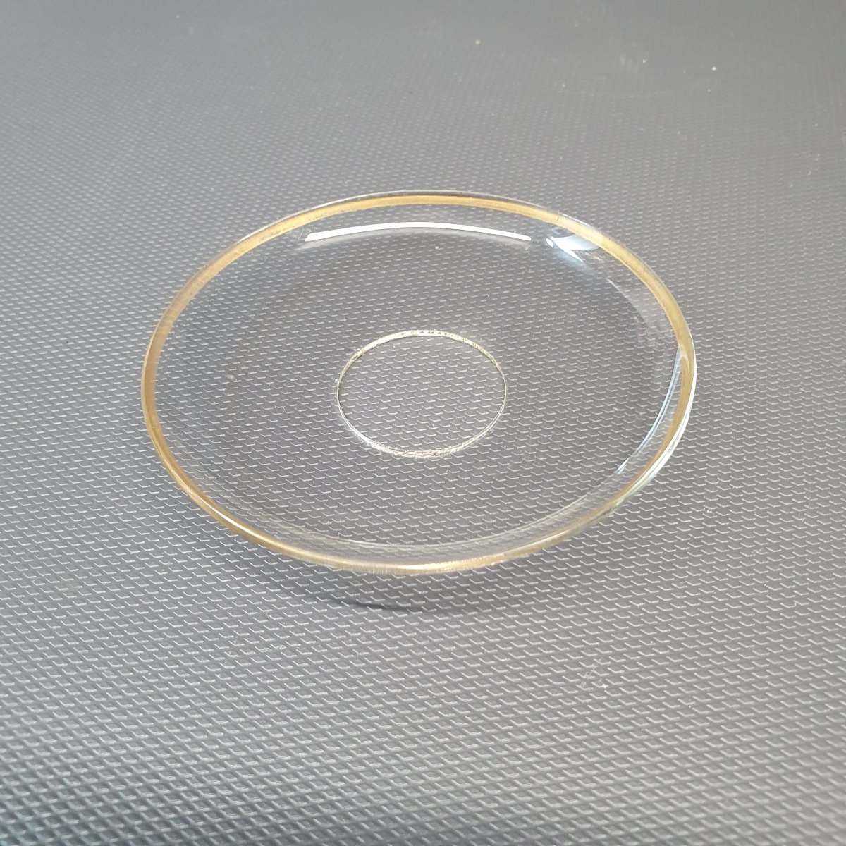 Paire de bobèche en cristal pour bougeoir Baccarat-photo-3