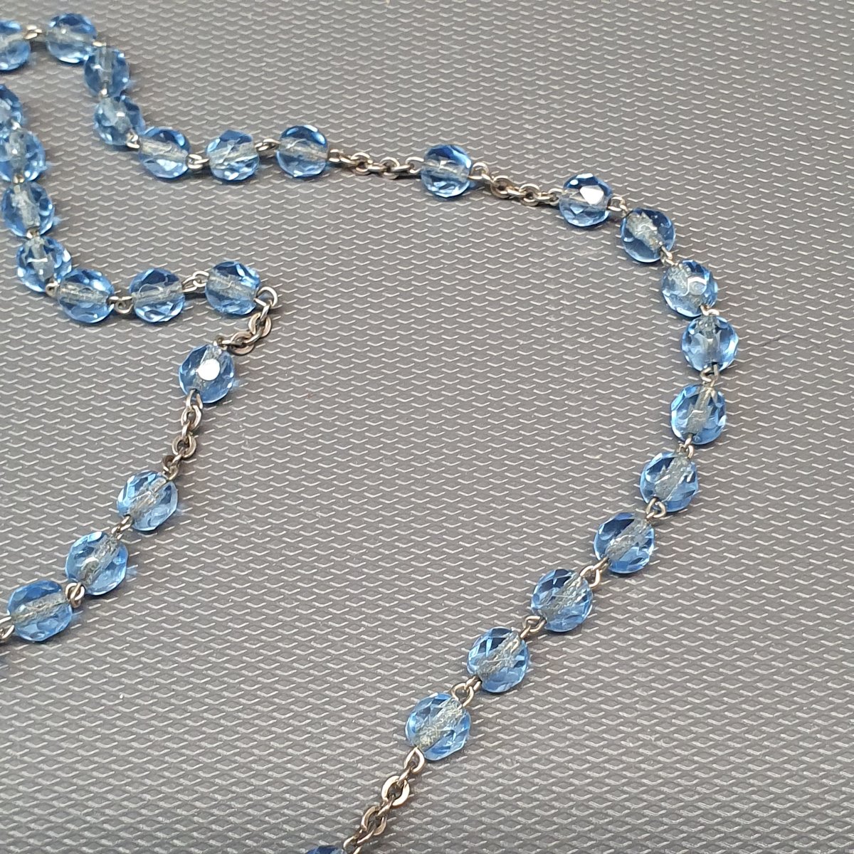 chapelet argent massif -photo-3