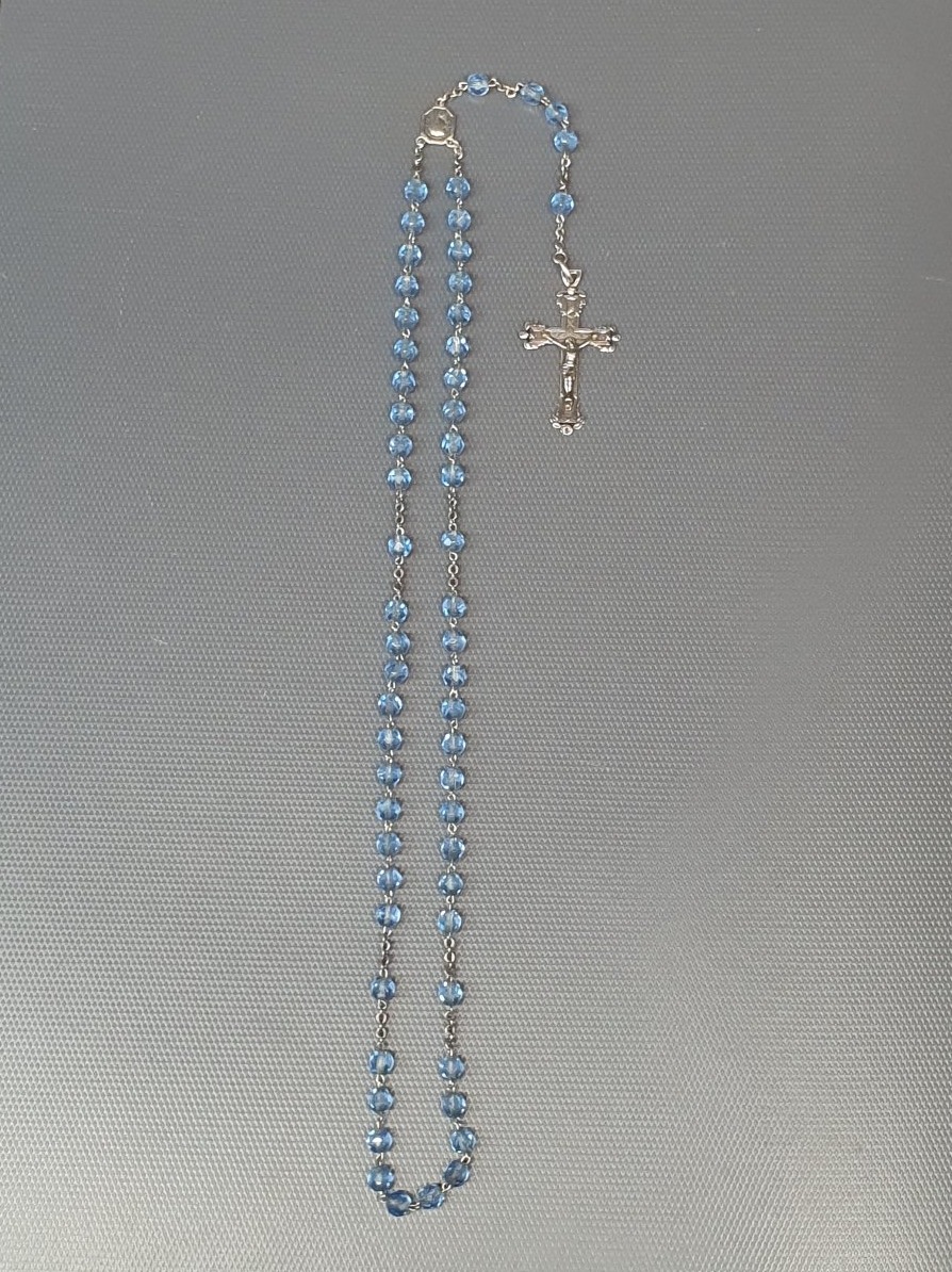 chapelet argent massif -photo-4