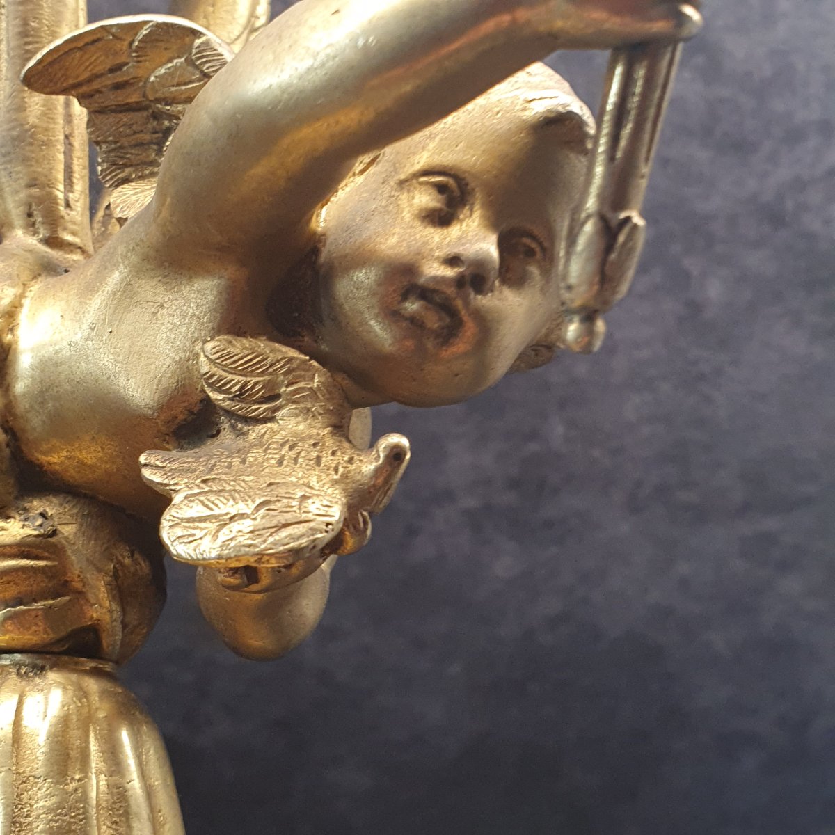 Bronze Angel Chandelier-photo-2