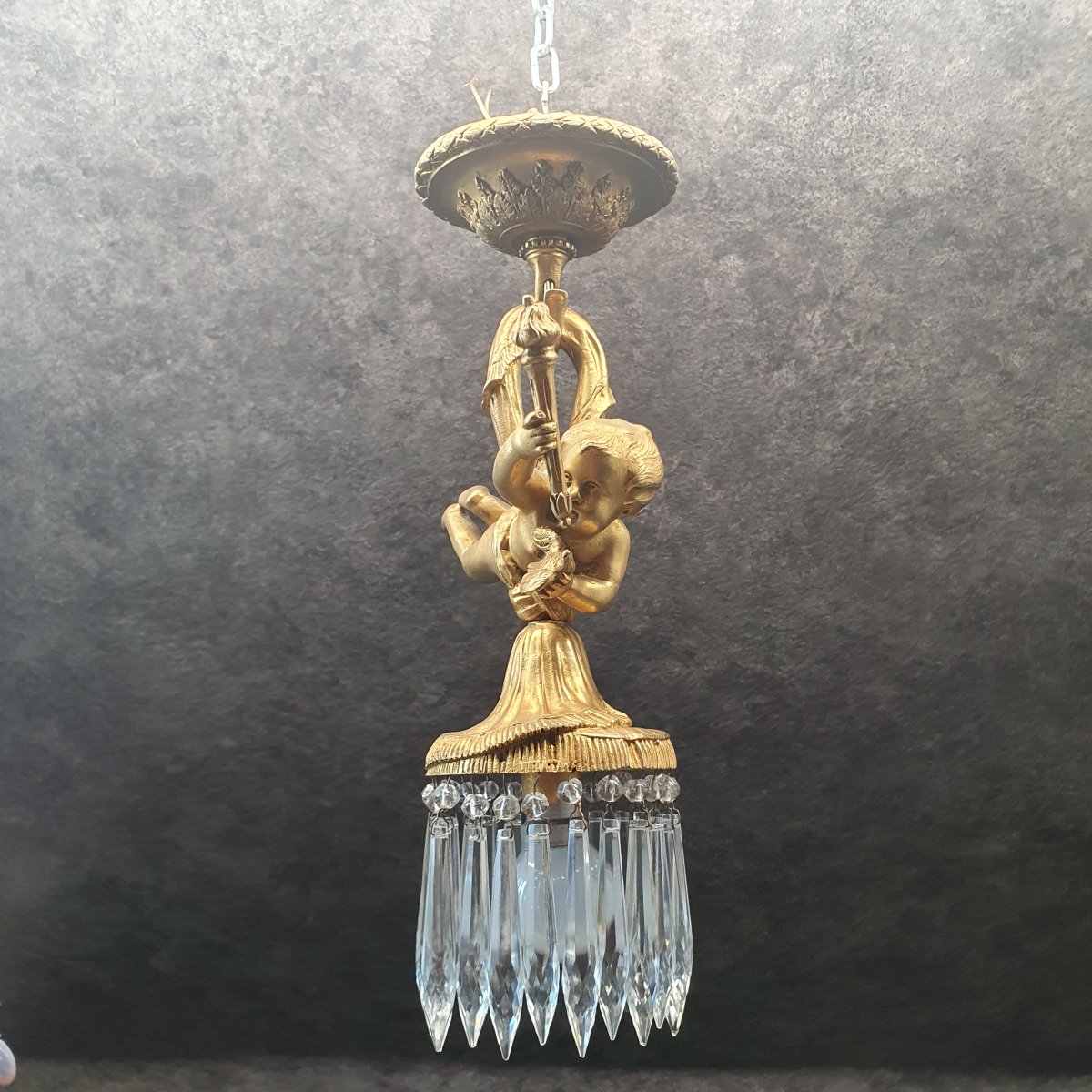 Bronze Angel Chandelier-photo-5