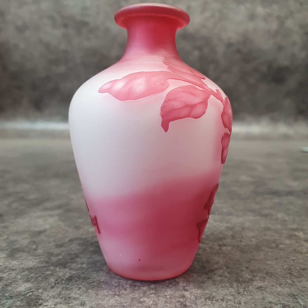 vase pate de verre 1900 Vessière Nancy-photo-4