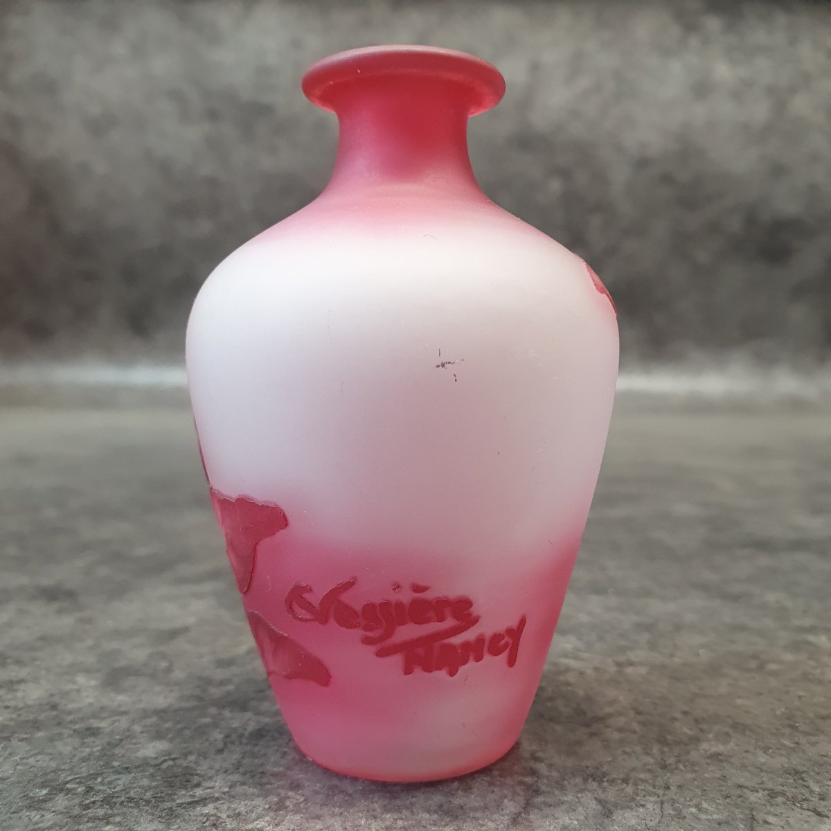 vase pate de verre 1900 Vessière Nancy-photo-1