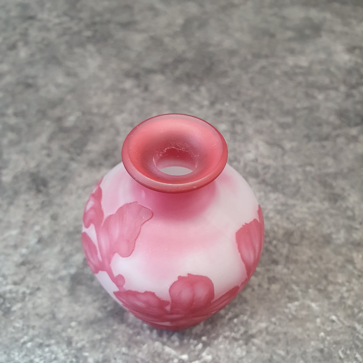 vase pate de verre 1900 Vessière Nancy-photo-2