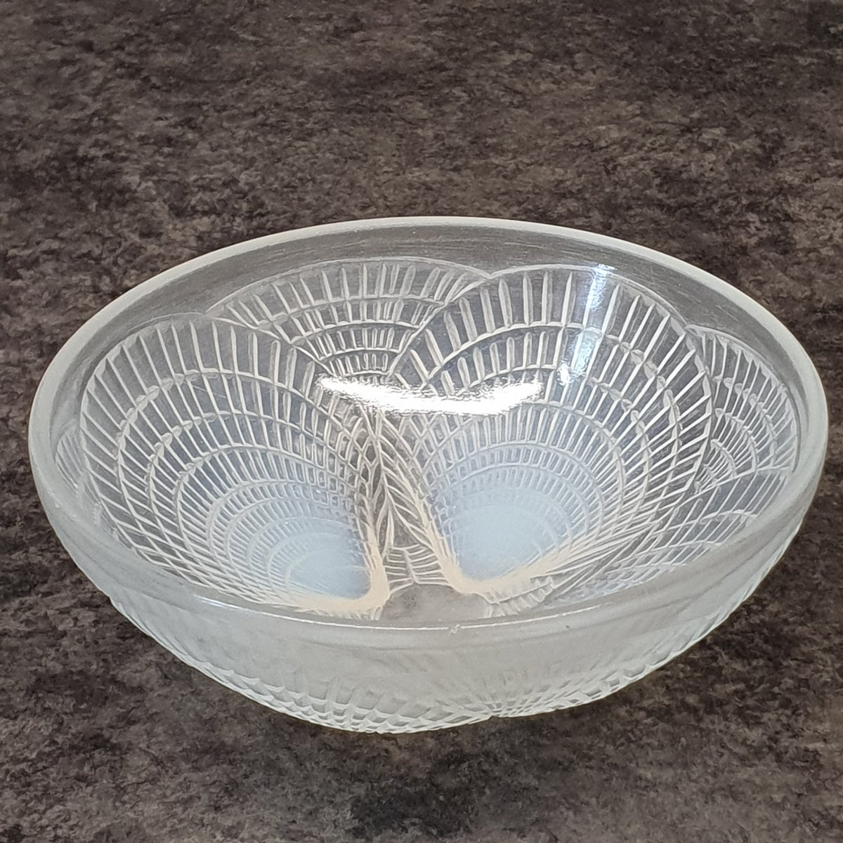 R. Lalique Shell-shaped Dish, 1924-photo-2
