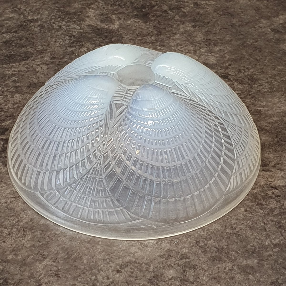 R. Lalique Shell-shaped Dish, 1924-photo-3