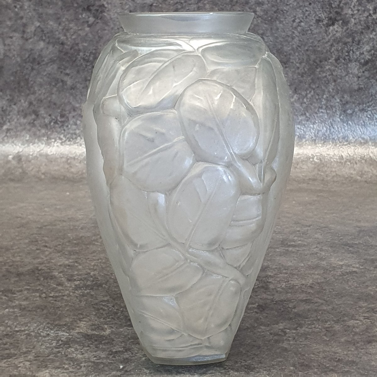 Delatte Art Deco Parakeet Vase-photo-4