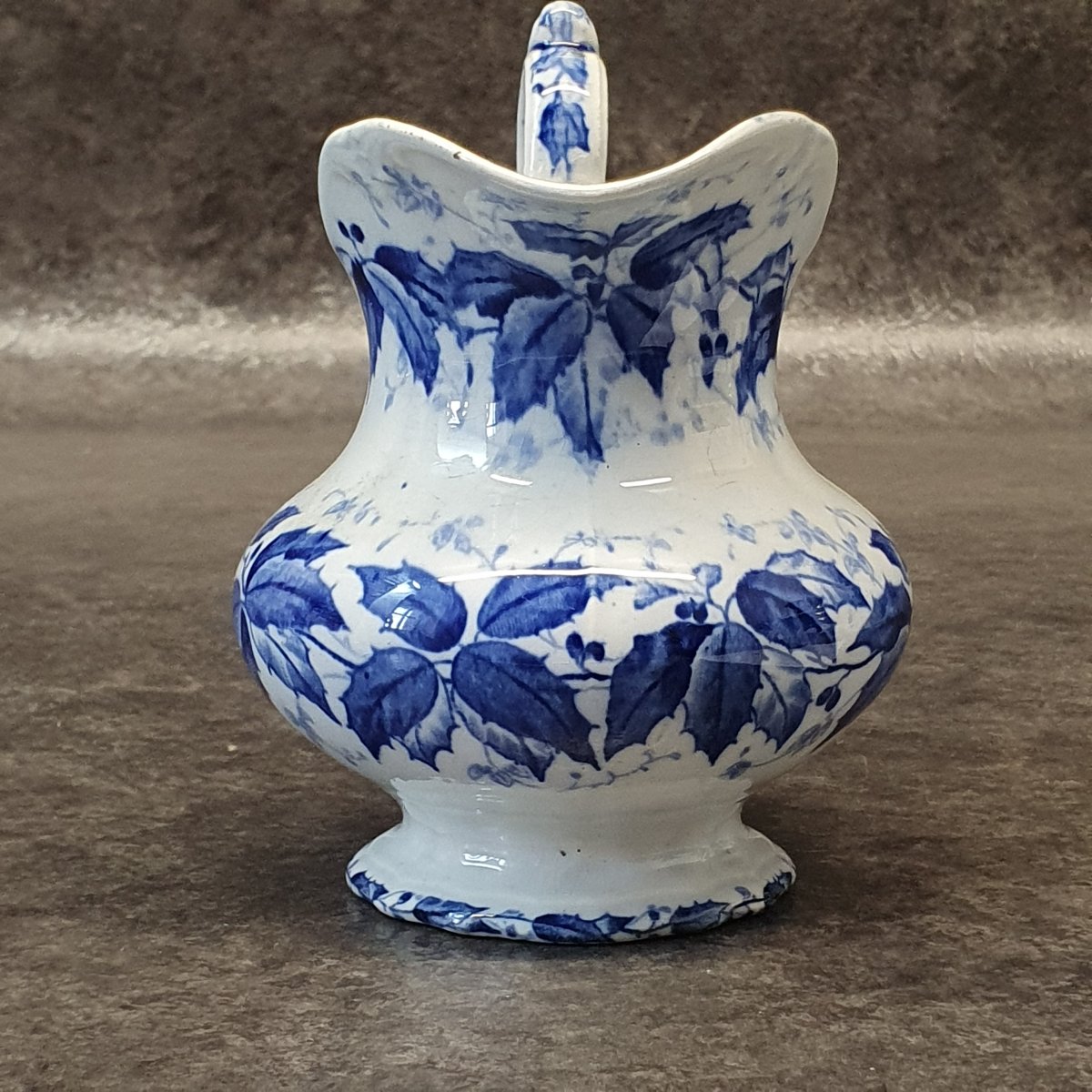 Flora Milk Jug From Creil & Montéreau-photo-1