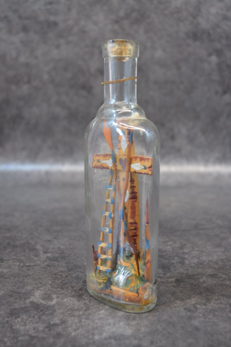 Bouteille De La Passion " La Jouvence De l'Abbé Soury " Cambrai 1945 -photo-3