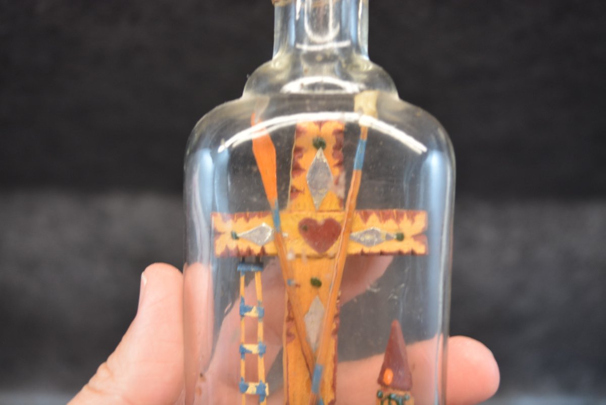 Bouteille De La Passion " La Jouvence De l'Abbé Soury " Cambrai 1945 -photo-1