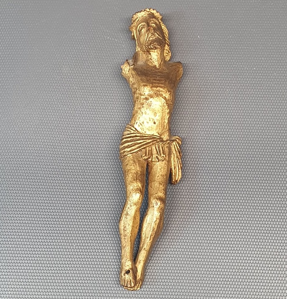 18th-century Gilded Wooden Christ-photo-2