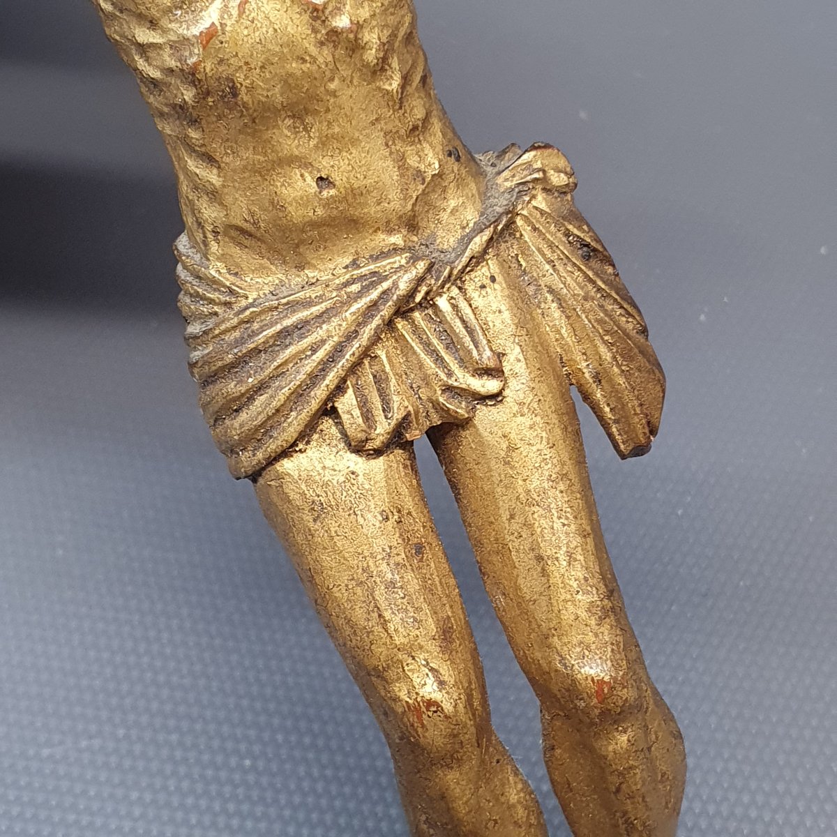 18th-century Gilded Wooden Christ-photo-1