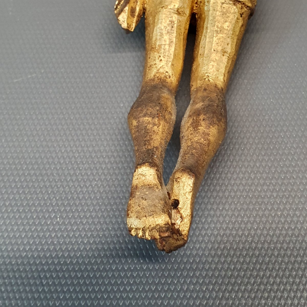 18th-century Gilded Wooden Christ-photo-6