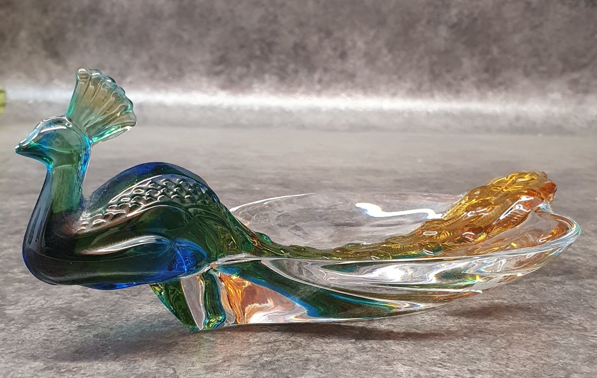 Bayel Peacock Crystal Trays 