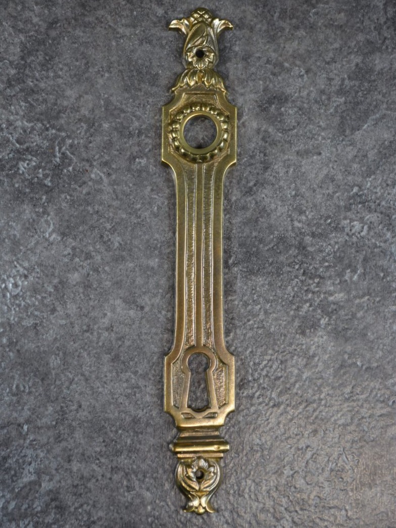 Plaque De Propreté En Bronze XIXème