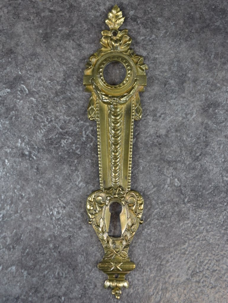 Plaque De Propreté En Bronze signée H DANDOIS