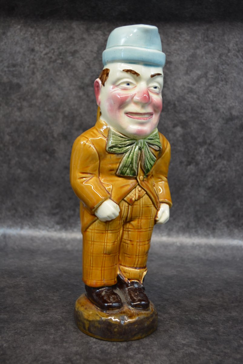 Comic Damen Jug Made Of Saint Amand Clay Slurry-photo-3