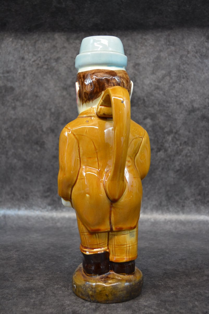 Comic Damen Jug Made Of Saint Amand Clay Slurry-photo-2