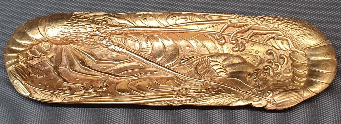 Japanese-style Bronze Pen Holder-photo-3