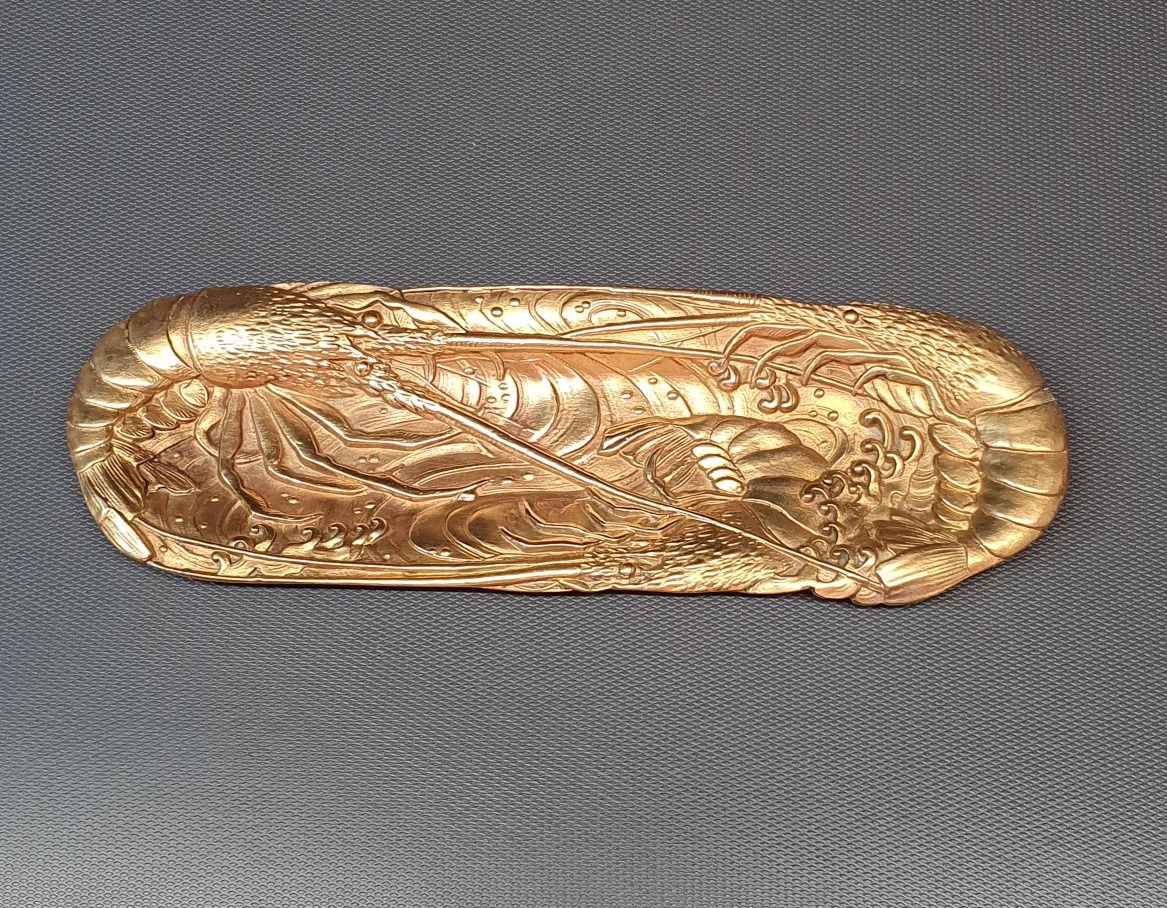 Japanese-style Bronze Pen Holder-photo-4