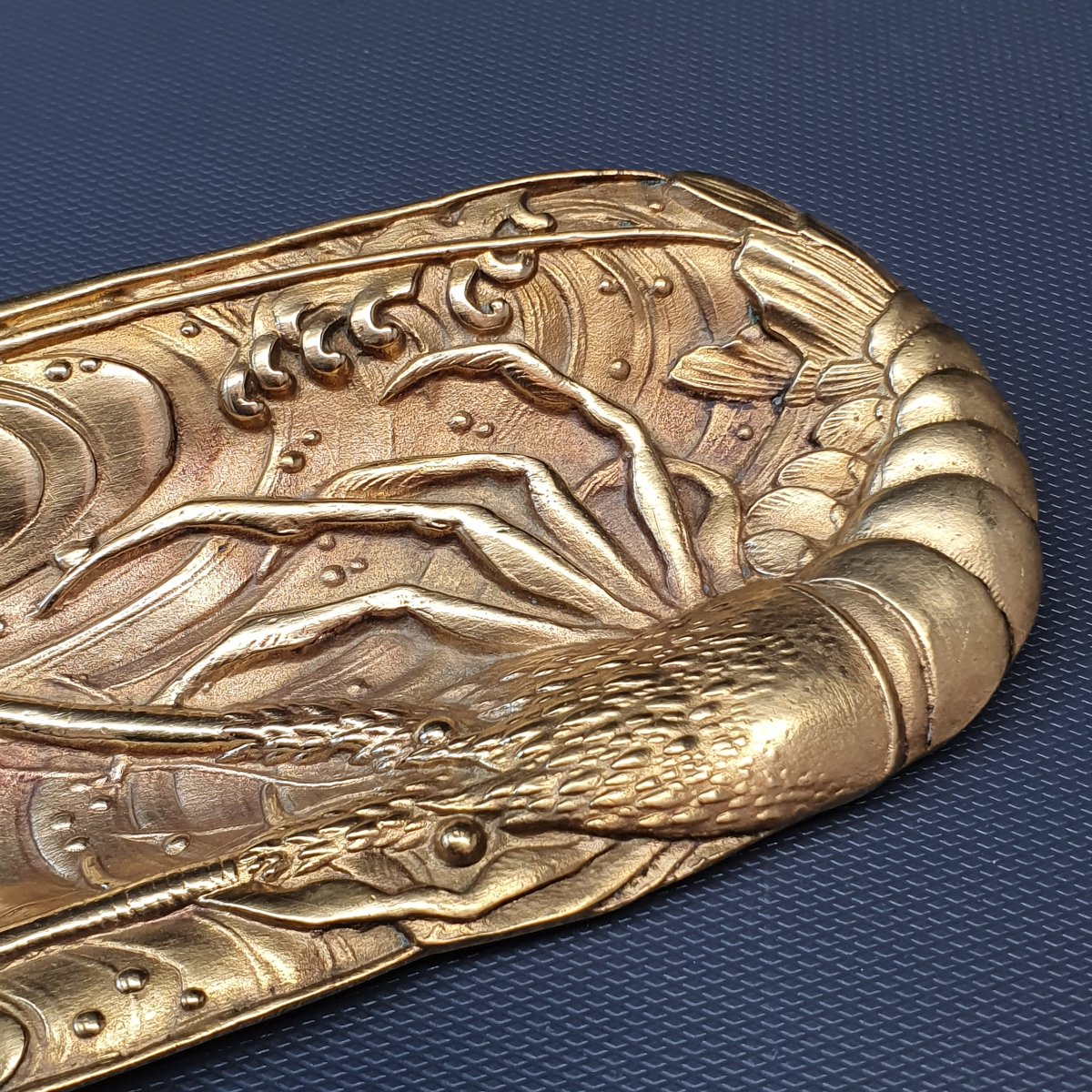 Japanese-style Bronze Pen Holder-photo-4