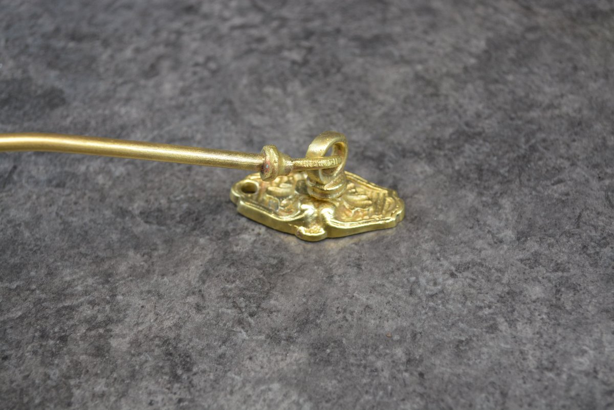 Paire d'Embrase En Bronze Doré Style Louis XVI-photo-2