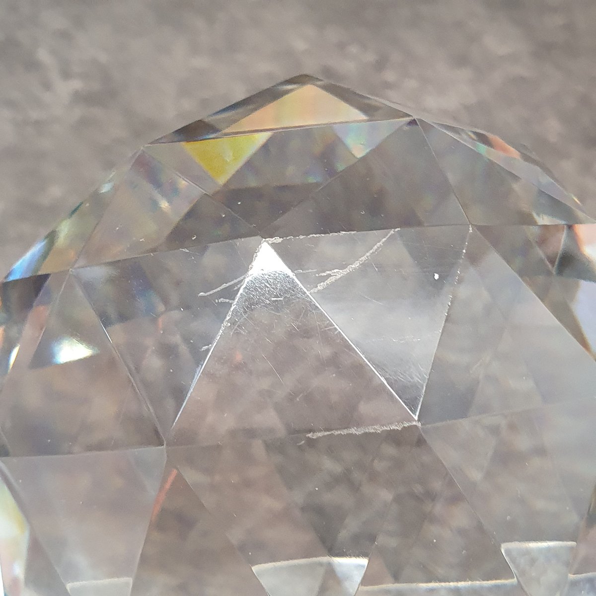 Crystal And Bronze Stair Ball-photo-6