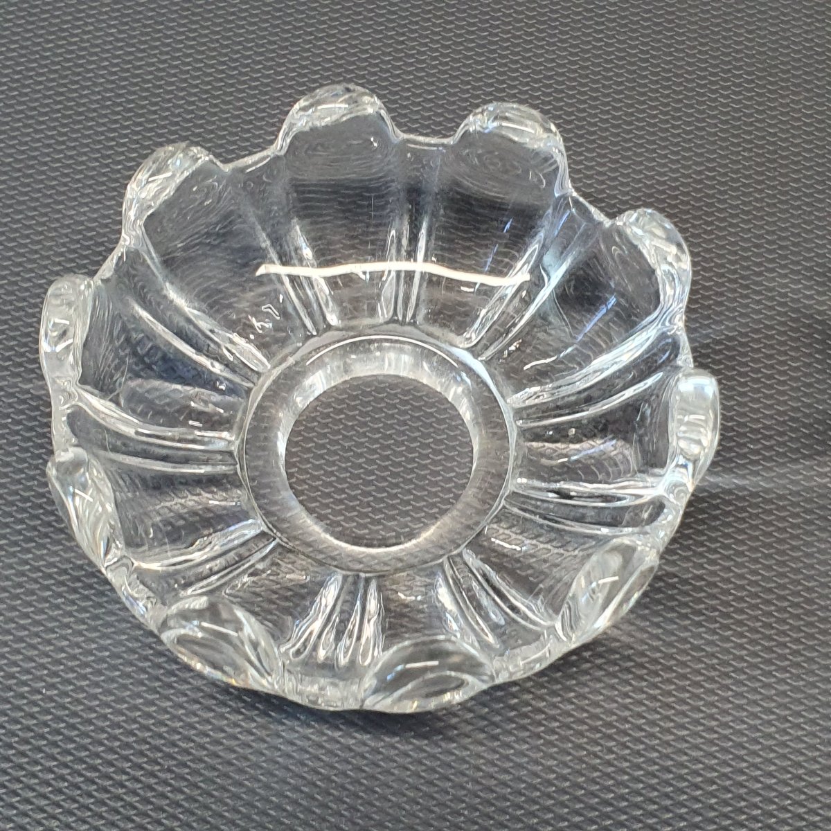 Pair Of Candle Holders For A Baccarat Crystal Candlestick-photo-4