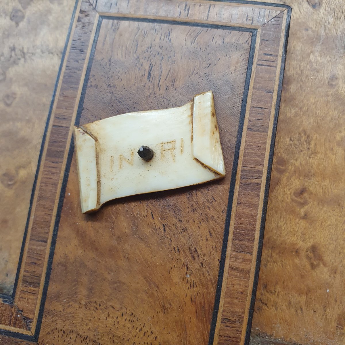 Christ On The Cross: Ivory And Elm Burl-photo-6