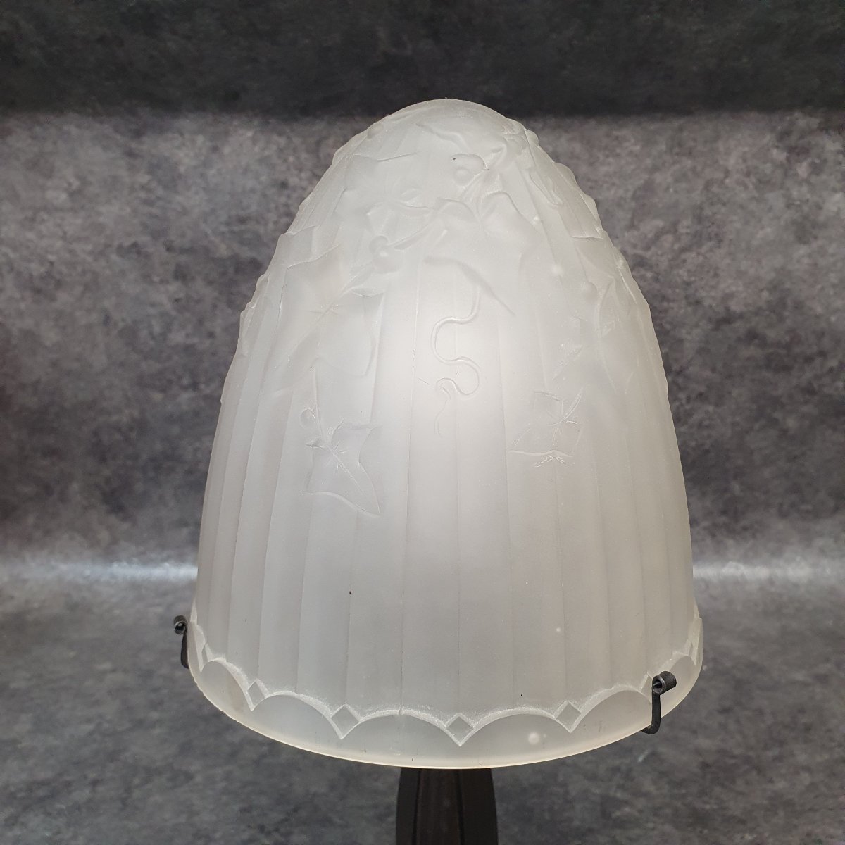 Lampe champignon art déco-photo-3