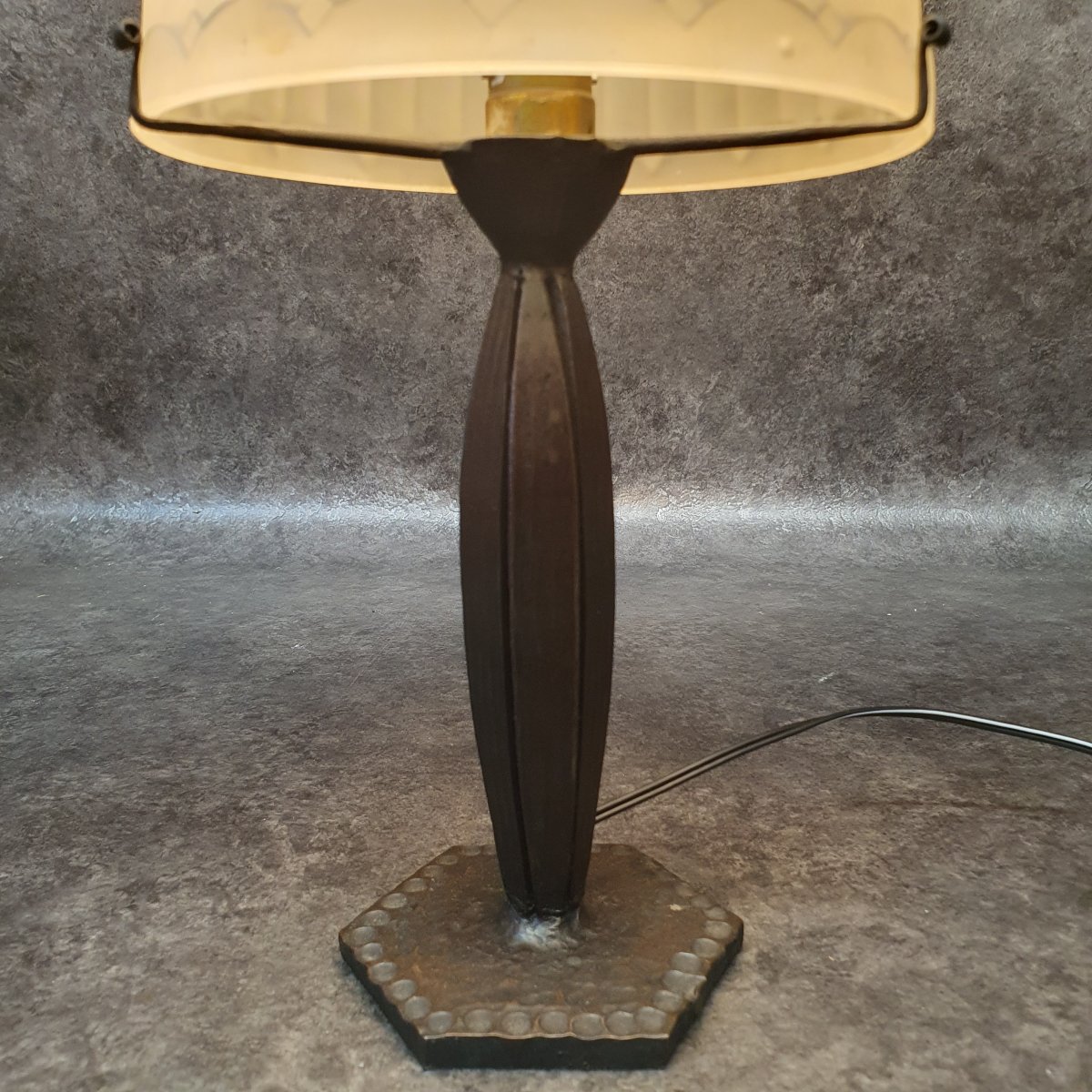 Lampe champignon art déco-photo-7