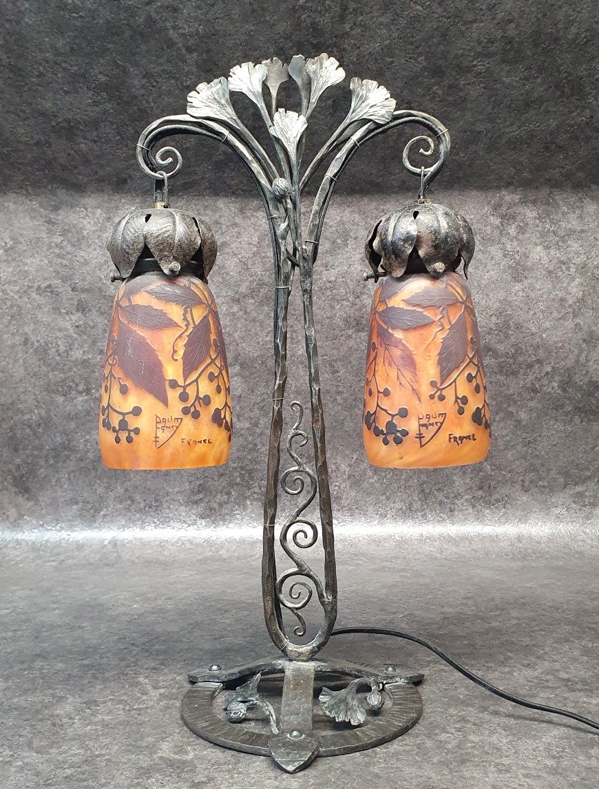 Lampe double daum