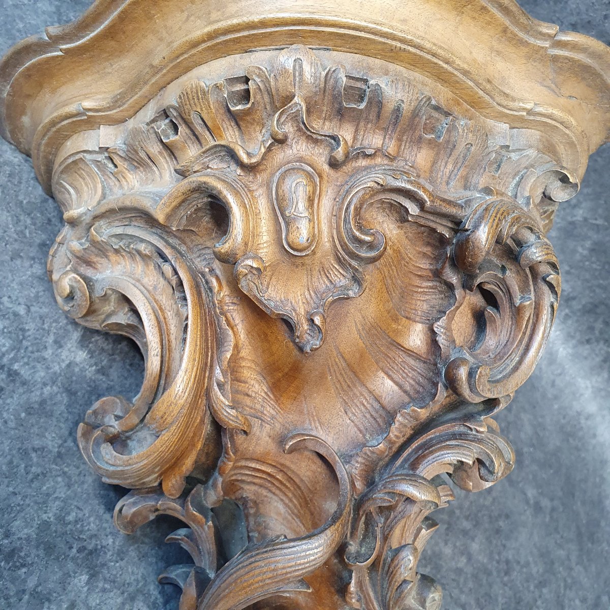 Console d'Angle En Bois