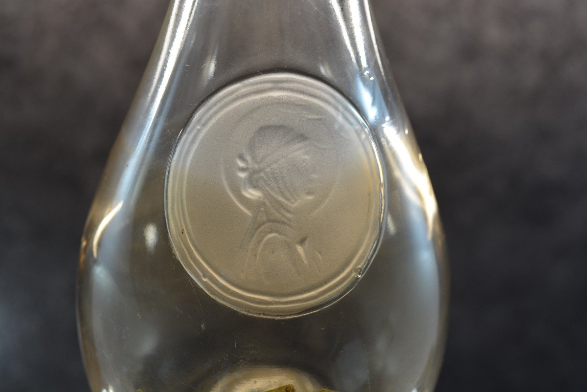 Rare Lalique Clos St Odile Bottle-photo-6